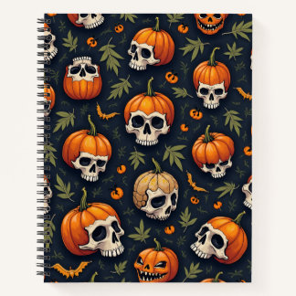 Halloween-Design-Notebook Notizbuch