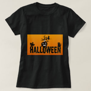 Halloween Design Women's Wear T - Shirt (Black)