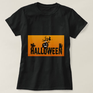 Halloween Design Women's Wear T - Shirt (Black)