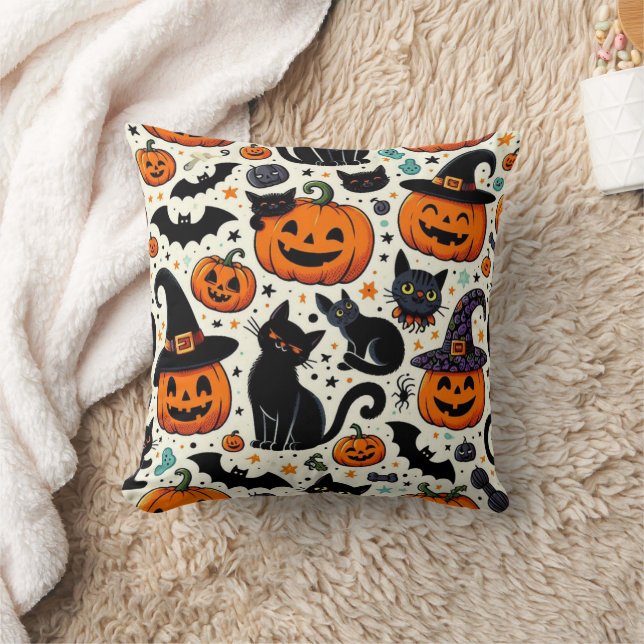 halloween Designkissen Kissen (Decke)
