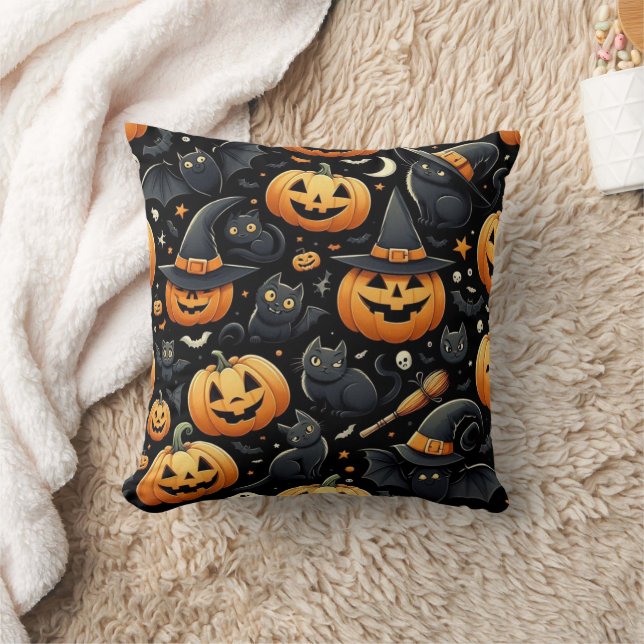 halloween Designkissen Kissen (Decke)
