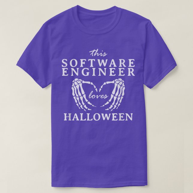 Halloween Developer S T-Shirt (Design vorne)