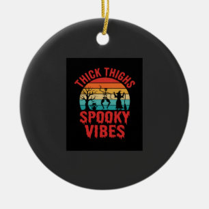 Halloween Dicke Oberschenkel Gruselige Vibes Skele Keramik Ornament