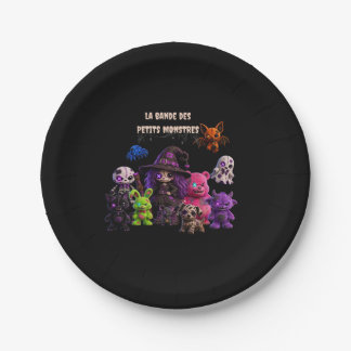 Halloween - Die Bande der kleinen Monster Pappteller