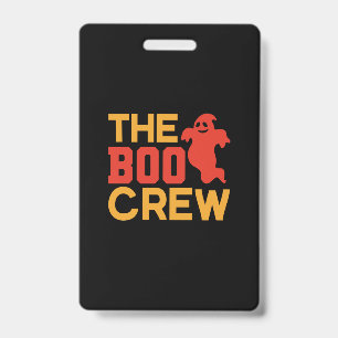 Halloween Die Boo-Crew Ausweis