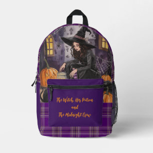 Halloween,Die Hexe ,Ihr Zaubertrank ,und die Mitte Bedruckter Rucksack