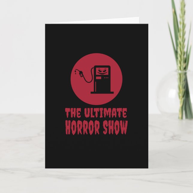 Halloween - Die ultimative Horror-Show auf der Tan Karte (Vorderseite)