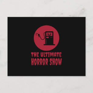 Halloween - Die ultimative Horrorshow an der Tanks Postkarte