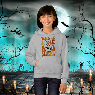 Halloween Dies ist ein Bootblatt Retro Vibes Ghost Hoodie