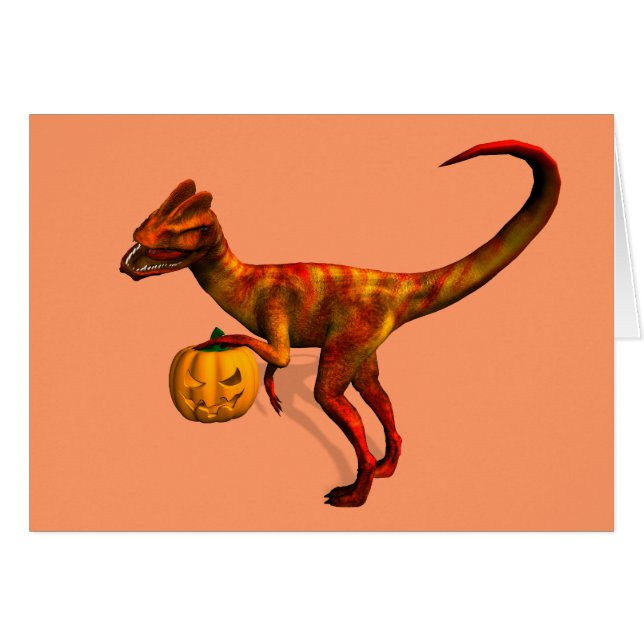 Halloween Dilophosaurus (Vorderseite (Horizontal))
