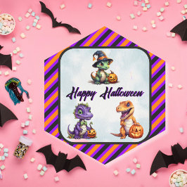 Halloween Dinosaur Dino-Mash-Party Untersetzer