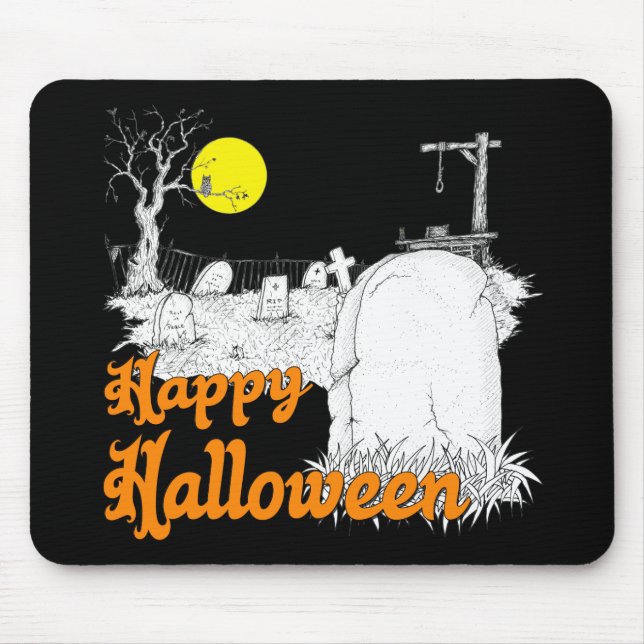 Halloween DIY Mousepad (Vorne)