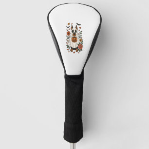 Halloween Dobermann Pinscher Blumen Golf Headcover
