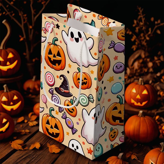 Halloween Doodles Kleine Geschenktüte (Von Creator hochgeladen)