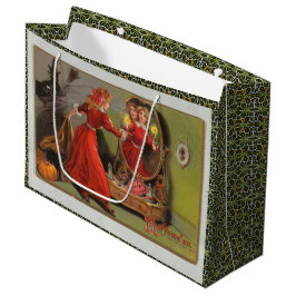 Halloween - Doppelgeschenktasche sehen Große Geschenktüte