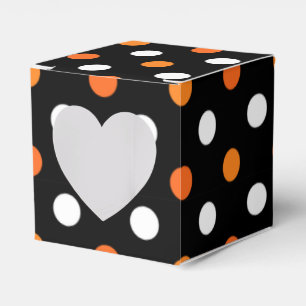 Halloween Dots Gefälligkeitsbox Geschenkschachtel