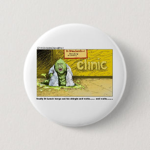 Halloween : Dr. Leech hat keine Klienten Funny Gif Button