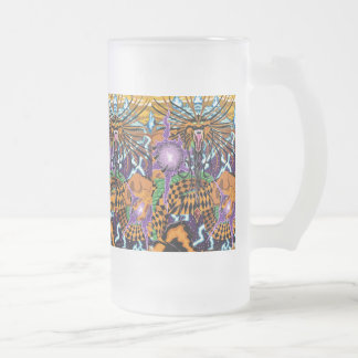 Halloween-Drache-mattierte Tasse