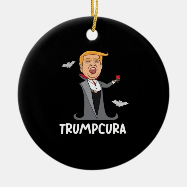 Halloween Dracula Funny Classic Keramik Ornament (Vorne)