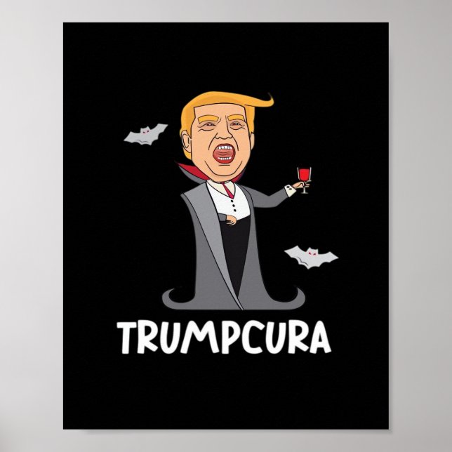 Halloween Dracula Funny Classic Poster (Vorne)