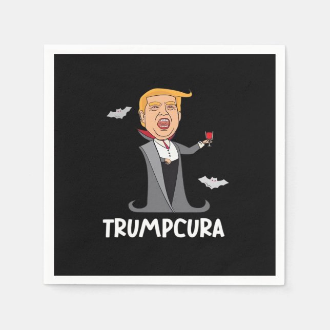 Halloween Dracula Funny Classic Serviette (Vorderseite)