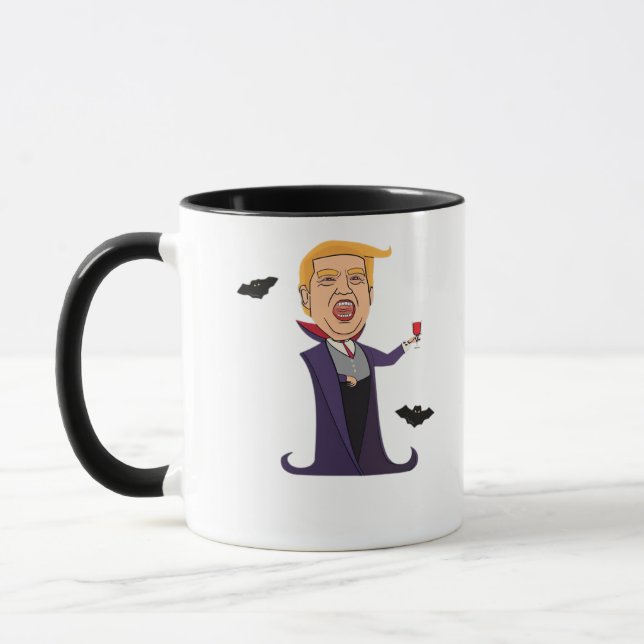 Halloween Dracula Funny Tasse (Links)