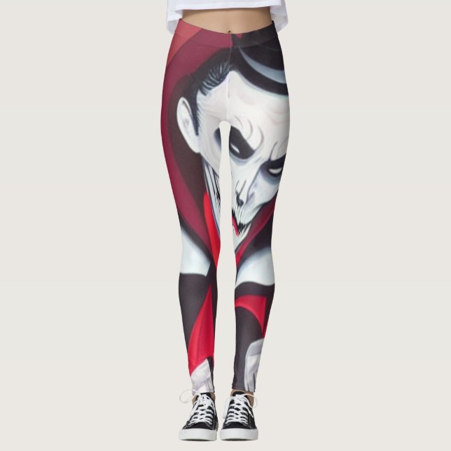 Halloween Dracula Leggings (Vorderseite)