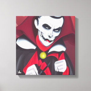 Halloween Dracula Leinwanddruck