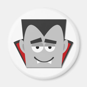 Halloween Dracula T - Shirt und Geschenke Magnet
