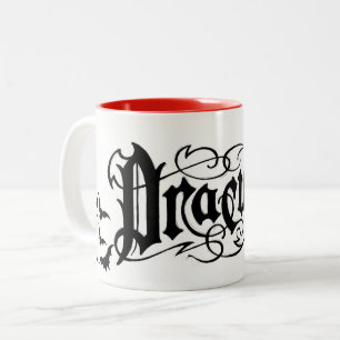 Halloween Dracula Zweifarbige Tasse