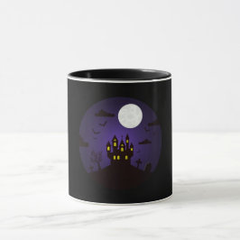 Halloween - Draculas Schloss-Tasse Tasse