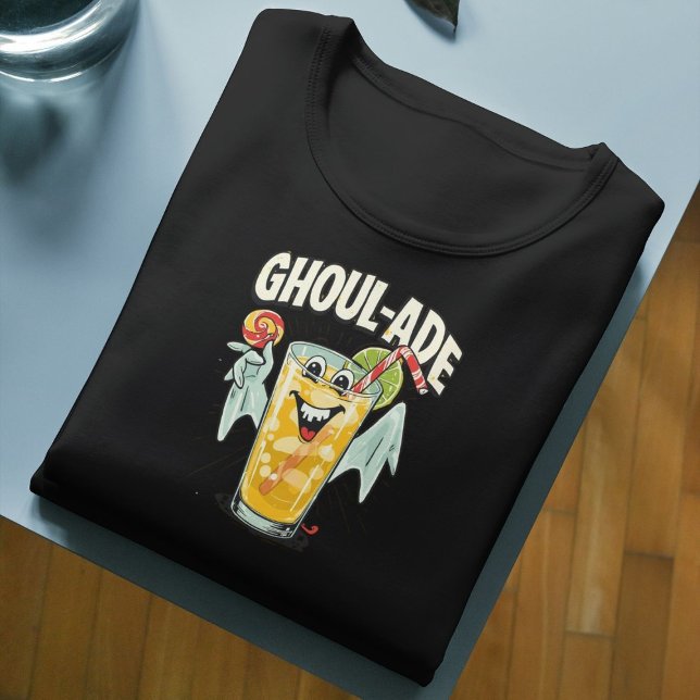 Halloween-Drink, ein Ghoul-ade Spooky Beverage Spa Tri-Blend Shirt (Von Creator hochgeladen)