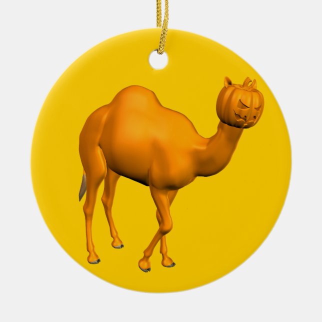 Halloween Dromedary Keramik Ornament (Vorne)