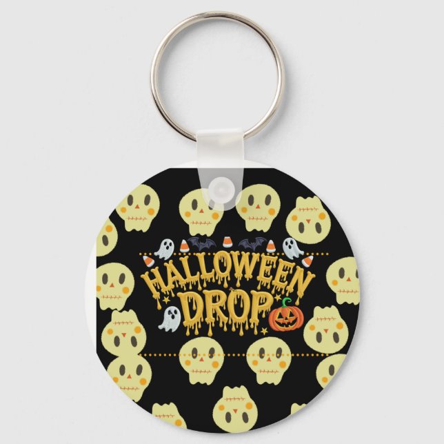 Halloween Drop Schlüsselanhänger (Vorderseite)