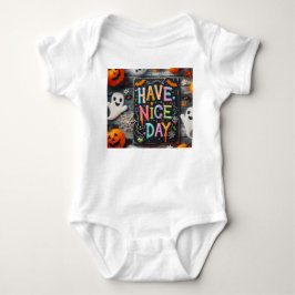 Halloween-Druck Baby Strampler