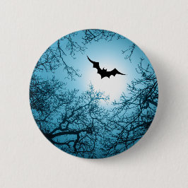 Halloween Dunkelnacht individualisierbar klassisch Button