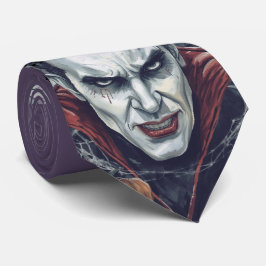 Halloween, Durstiger Vampir Durstig, Kürbisfeld  Krawatte