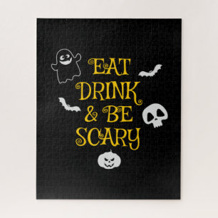 Halloween Eat Drink and Be Scary Birthday