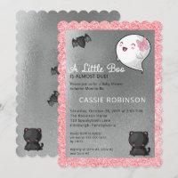Halloween eine kleine Boo Ghost Girl Babydusche