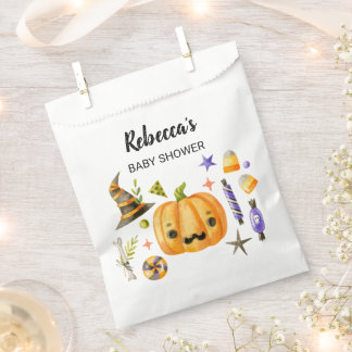 Halloween eine kleine Boo Pumpkin Baby Dusche Geschenktütchen