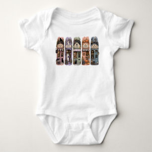 Halloween-Einkauf, himmlische Hexendekoration Baby Strampler