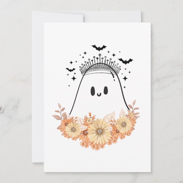 Halloween Einladung (Vorderseite)