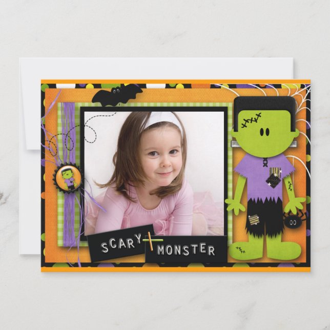 Halloween Einladung (Vorderseite)