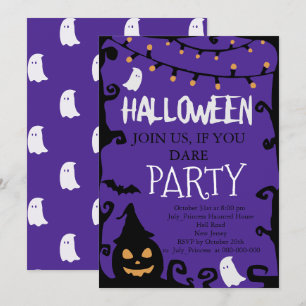 Halloween-Einladung Einladung