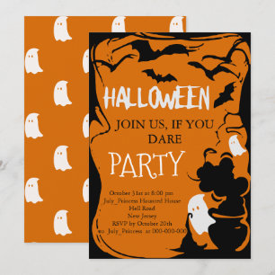 Halloween-Einladung Einladung