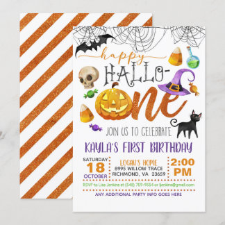 Halloween-Einladung Einladung