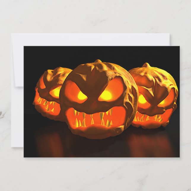 Halloween-Einladung Einladung (Vorderseite)