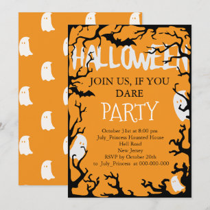 Halloween-Einladung Einladung