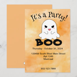 Halloween-Einladung Einladung