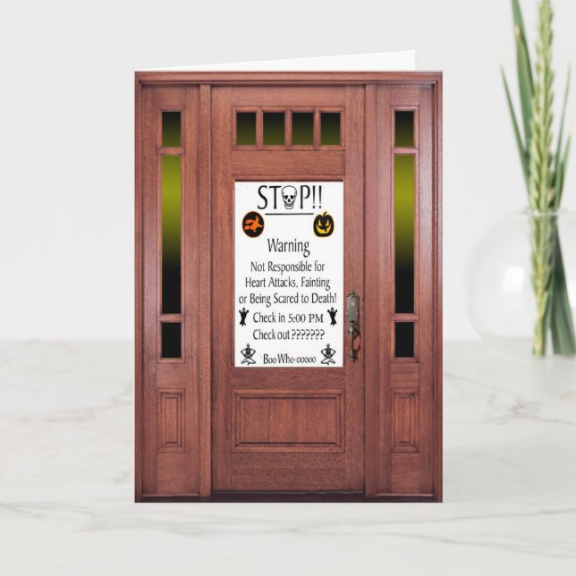 Halloween-Einladung Einladung (Vorderseite)